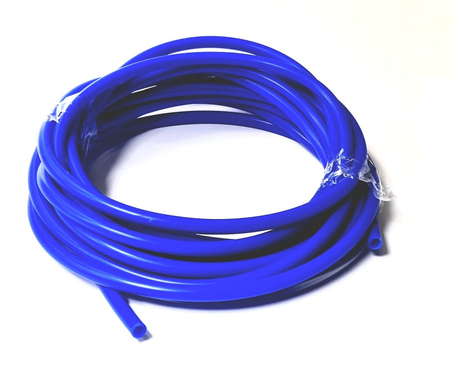 Маркуч Силиконов Син 1м./ ф-4x6 (1- Метър)