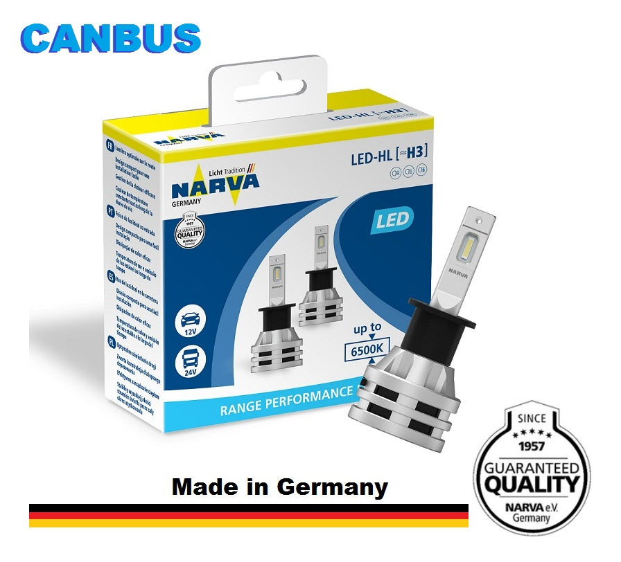 NARVA-18048 -Led- H11 -HL-12/24V-24W -6500K