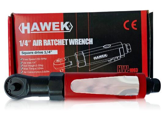 Трeщотка 1/4“ Пневматична 32Nm HW-1063