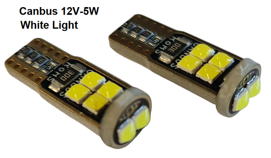 Крушки -Led- T10 12V-5W 2бр. к-т -9985