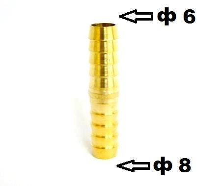 СВРЗКА -метална права ф-6-8