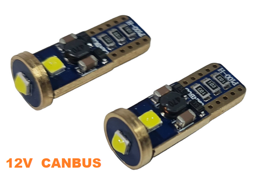 Крушки -Led- T10-12V CANBUS-7197-A-2930-1/A 3029-1