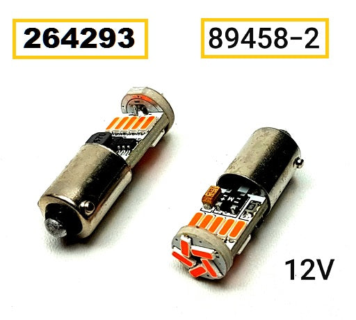 Крушки -Led- Canbus - (2бр.) - Червено-89458-2