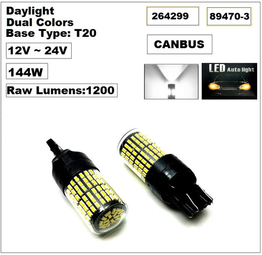 Крушки -Led- Дневна Св Canbus (2бр.)-89470-3
