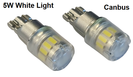 Крушки -Led- T10 12V-5W Бели-Габарит 2бр. к-т 7716