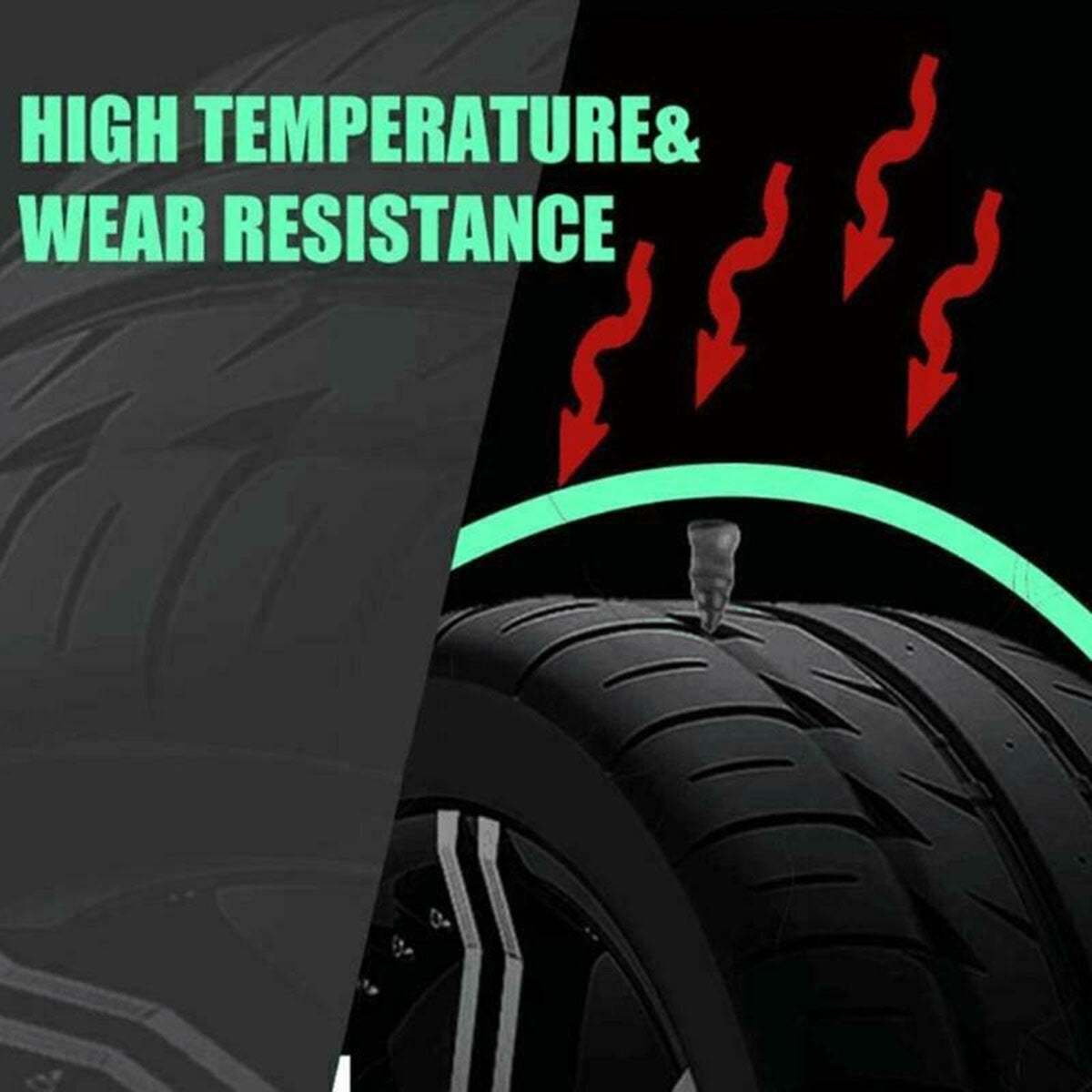 ФИТИЛ -за гуми -Видии-12бр W17379-4