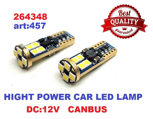 Крушки -Led- T10 -за габарит 2бр. (7194) /А2930-5