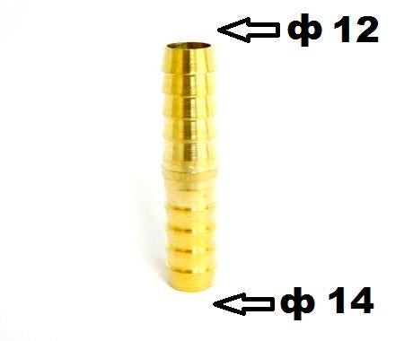 СВРЗКА -метална права ф-12-14
