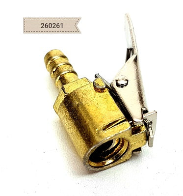 НАКРАЙНИК ЗА ПОМПА -Ф6 -с щипка /A-3355-1