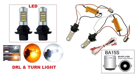 LED SWITCHBACK 7440 1156 -- DRL Y DIRECCIONAL (DRL - TURN SIGNAL) 42 leds