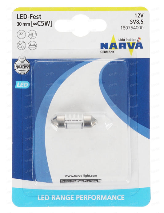 NARVA-18075 -Led- сульфідна 1бр.-30мм 6000K