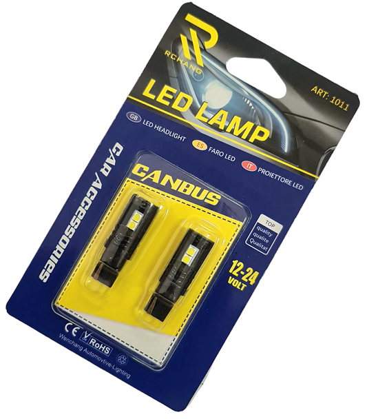 Крушки -Led- T10 -12V CANBUS - АМ-Т10-4-3030