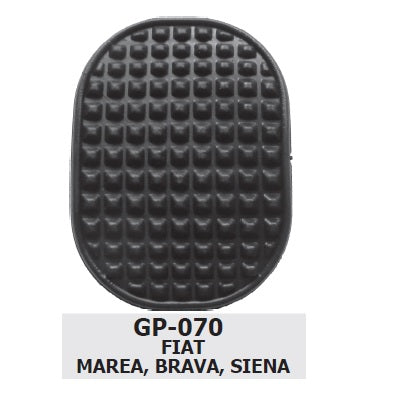 ГУМИЧКИ за педали -GP 070 -Fiat (х5бр. к-т)
