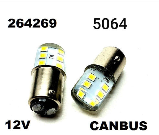 Крушки -Led- 2св.12V -Canbus (2бр.) -5064