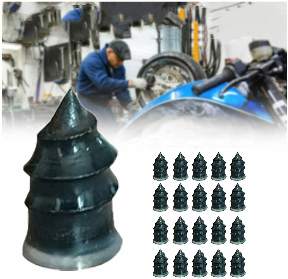 ФИТИЛ -за гуми -Видии-12бр W17379-4