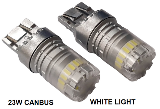Крушки -Led- 2св.без цок. Бели 12V21/5W 2бр 7443-2