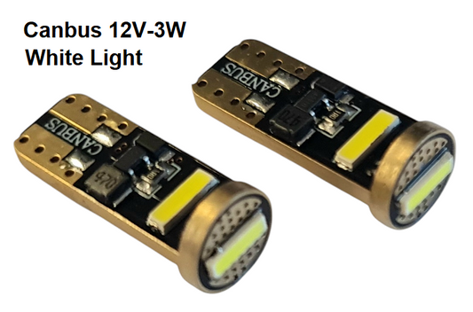Крушки -Led- T10 12V-3W 2бр. к-т -9983